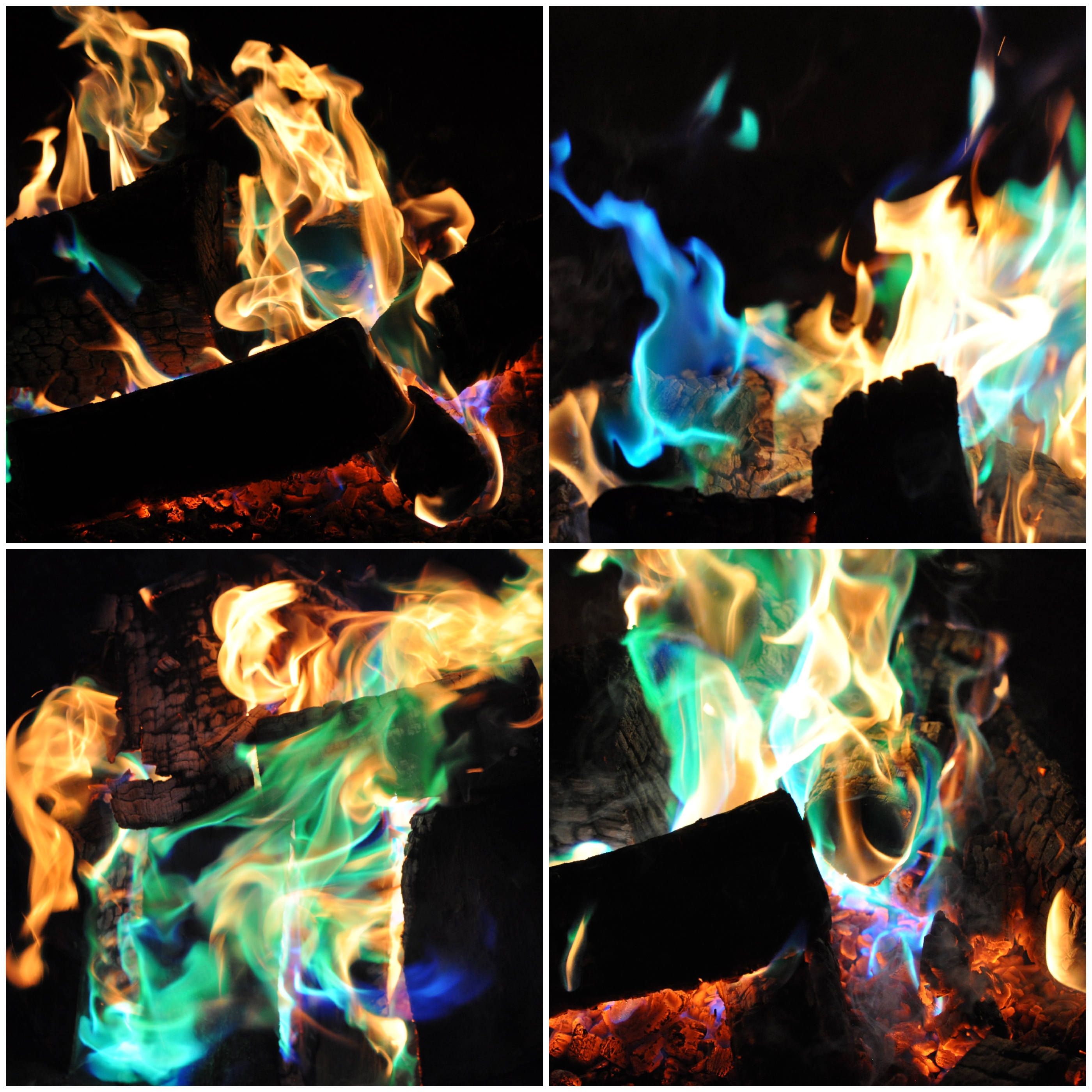 Mystical Fire Flammen Farbe Lagerfeuer Kamin Feuer Pulver Farbwechsel Lightshow 