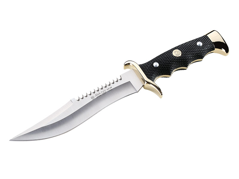 Nieto Messer, Klinge 18 cm, Kunststoff-Griff, Messingbeschläge 109218