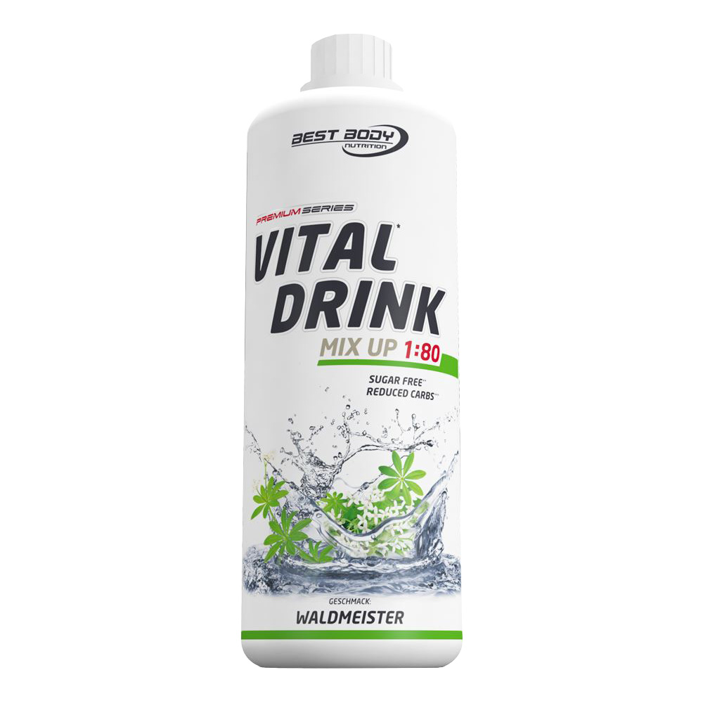 Waldmeister Mineraldrink Nutrition Getränkekonzentrat kalorienarm Vital Drink 1L