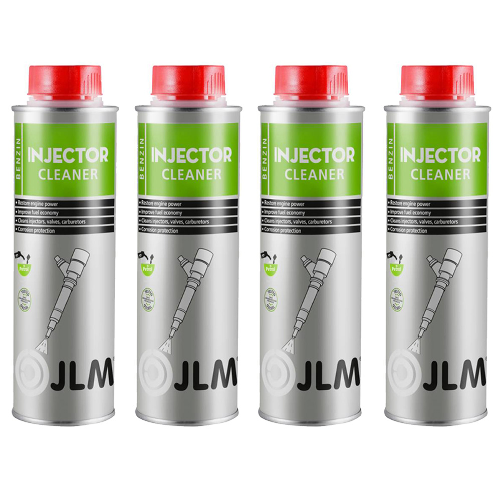 JLM Benzin Injektor Kraftstoffsystem Reiniger Cleaner 250ml 4 Stück
