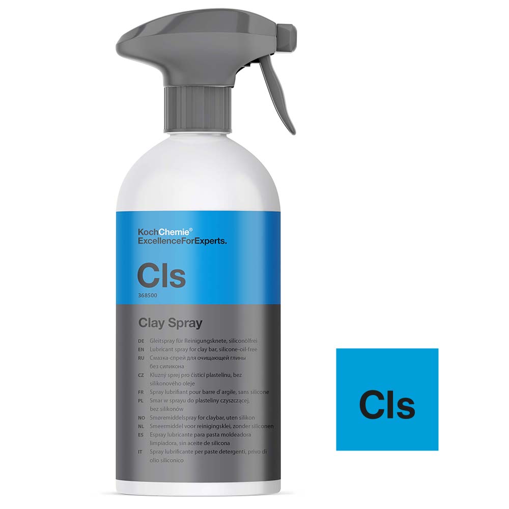 Koch Chemie Cls Clay Spray Gleitspray für Reinigungsknete silikonölfrei 0,5L
