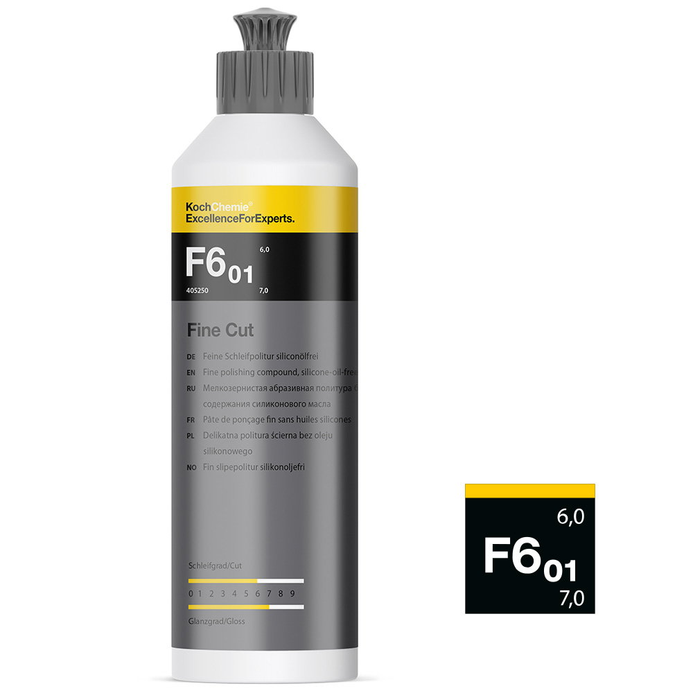 Koch Chemie F6.01 Fine Cut Feine Schleifpolitur silikonölfrei 0,25L