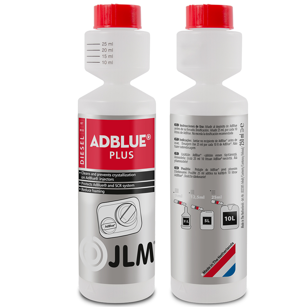 JLM AdBlue® Plus Harnstoff / Reduziert Schaum Verhindert Kristallbildung 250ml