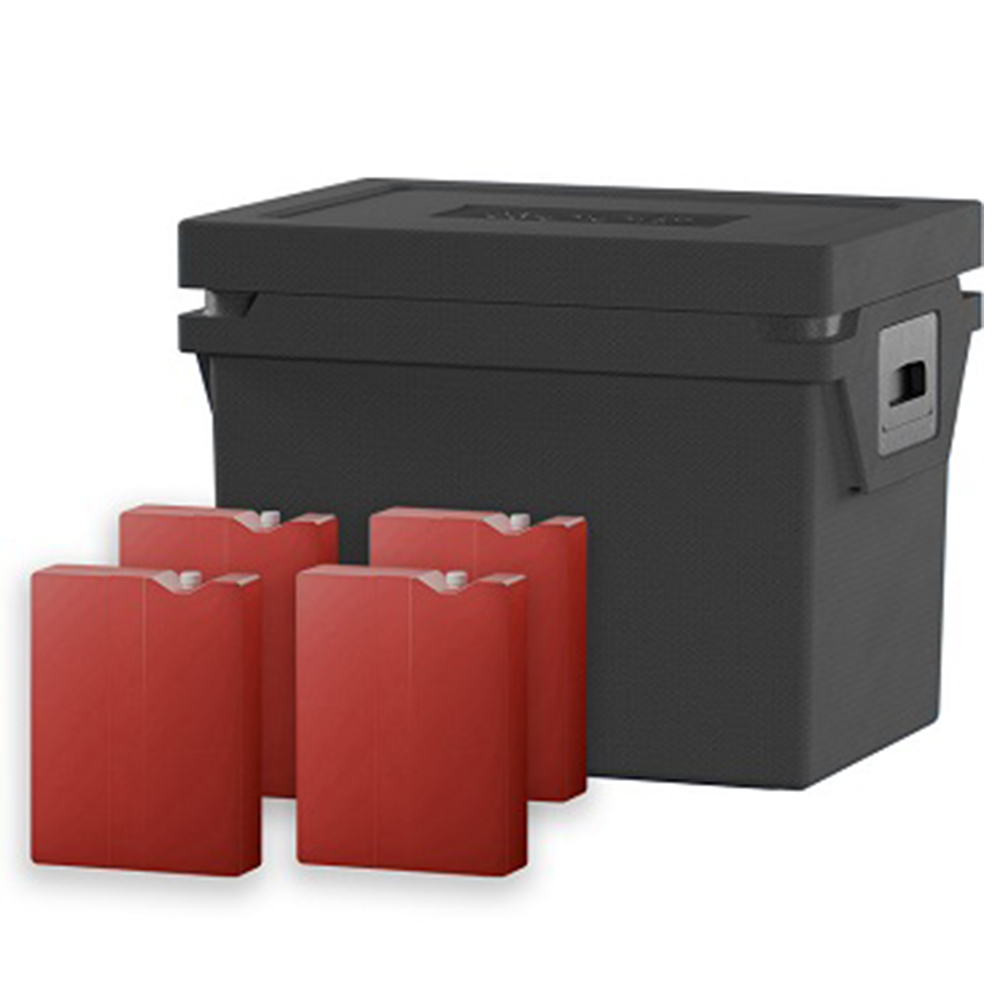 QOOL Box Standard Cool Box Eco+ M Passiv Kühlbox Kühltruhe Kühlen -2° bis 0° Grad