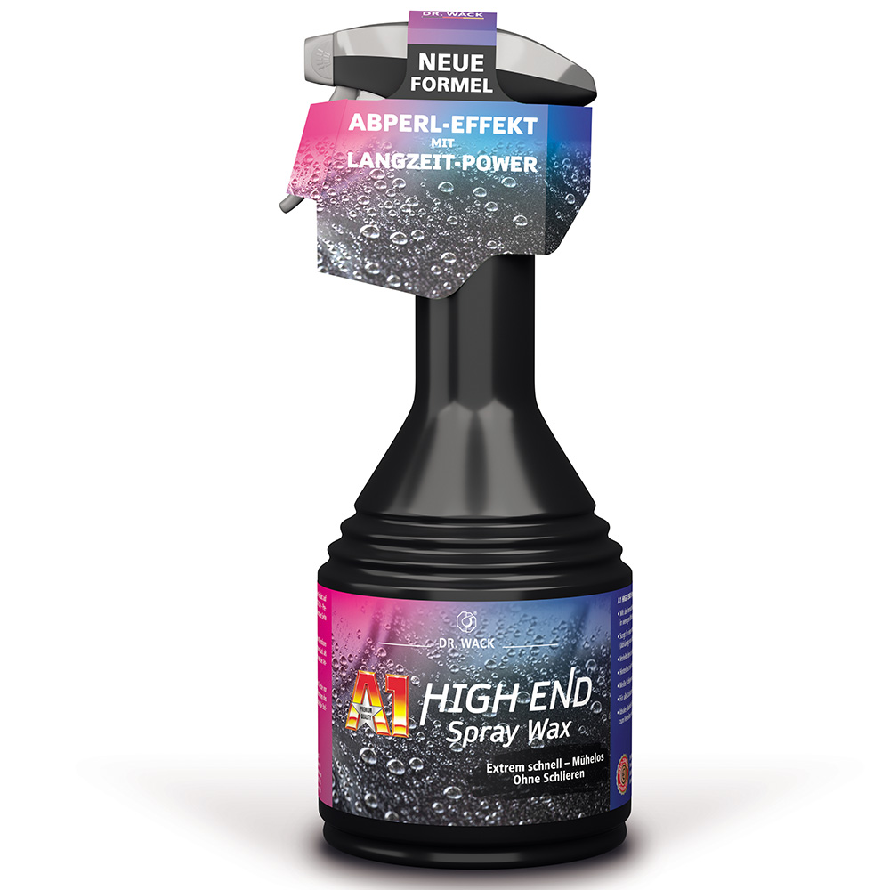 A1 Dr. Wack High End Spray Wax Lackschutz Sprühwachs Detailer 500ml