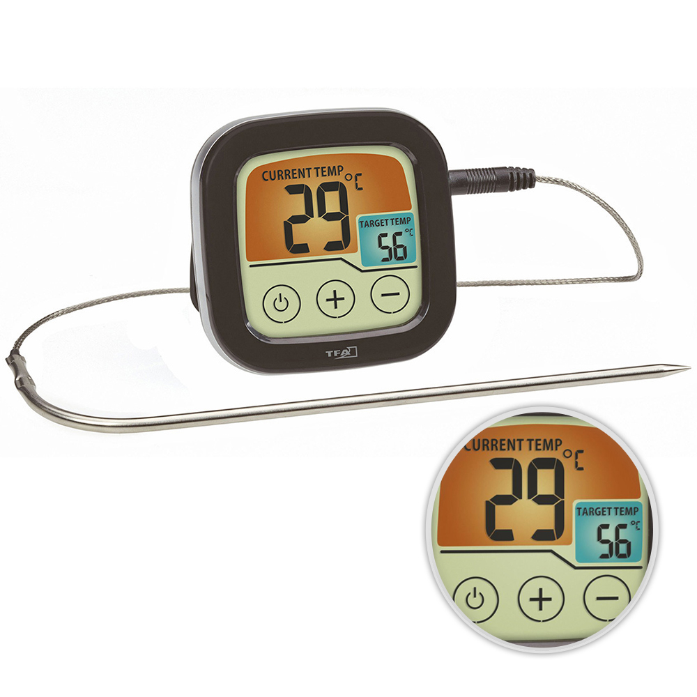 Thermometer Grillthermometer Bratenthermometer Digital Fleischthermometer TFA