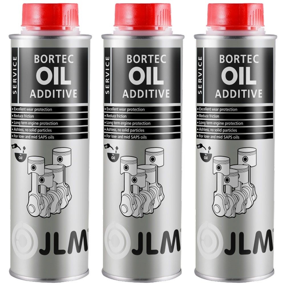JLM Bortec Ölzusatz Oil Additiv 250ml 3 Stück