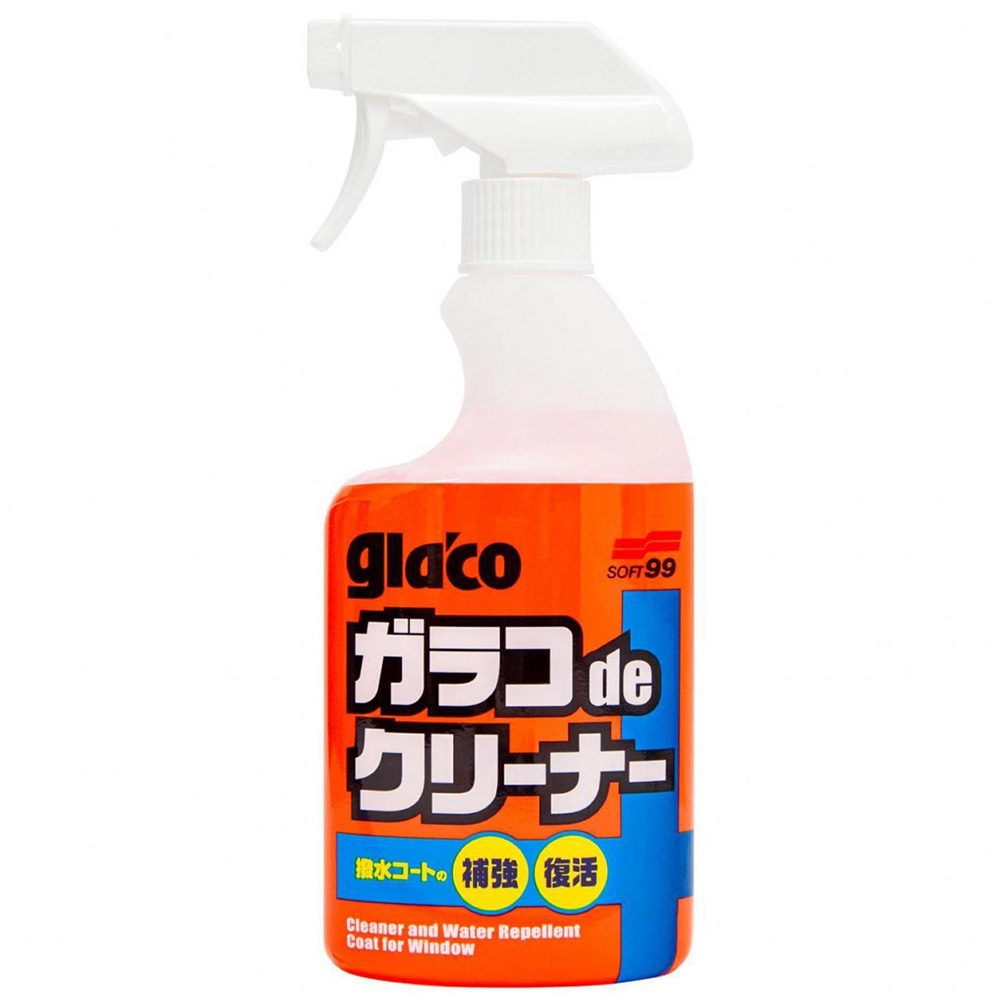 Soft99 Glaco De Cleaner Glasreiniger und unsichtbarer Scheibenwischer 400 ml