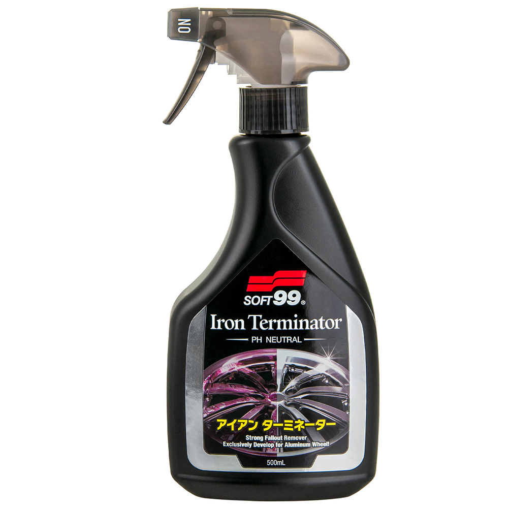 Soft99 Iron Terminator Felgenreiniger mit Wirkindikator pH-neutral 500ml