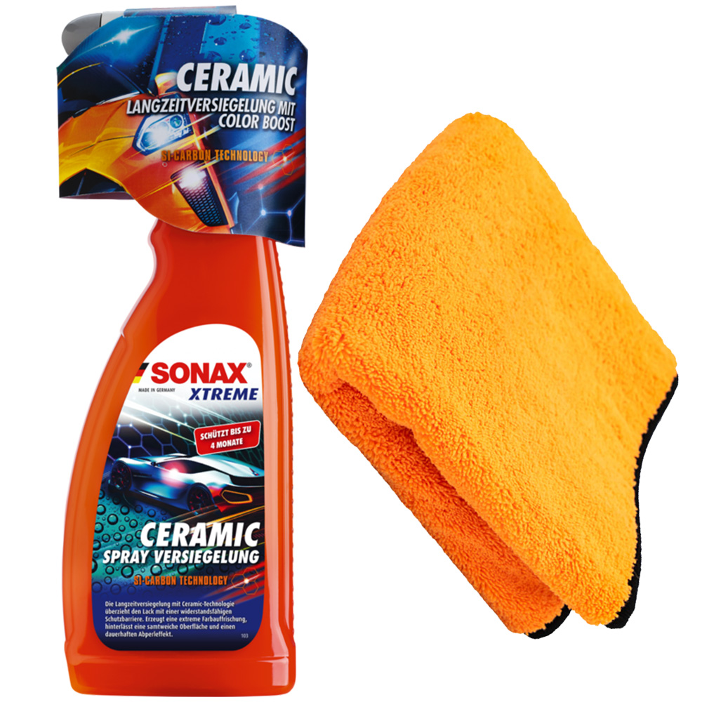 Sonax XTREME Ceramic Spray Versiegelung Lackschutz 750ml inkl. Microfasertuch